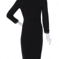 Carmen Marc Valvo НОВА дамска рокля черна С , снимка 2 - Рокли - 23239659