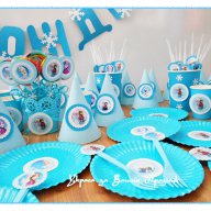 Парти украса за детски рожден ден с Героите от Леденото кралство, снимка 3 - Други - 15234602