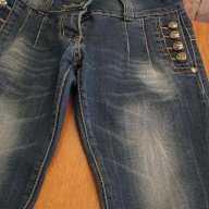 НАМАЛЕНИ дънки - размер 134-140, снимка 3 - Детски панталони и дънки - 8960200