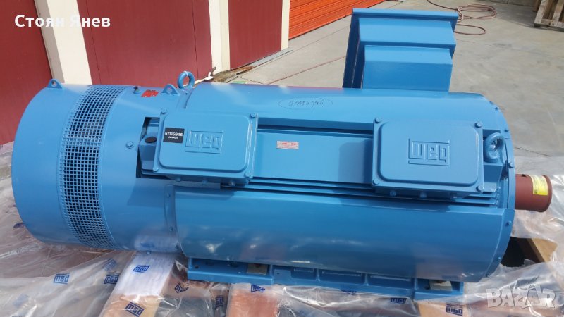 Индукционен електромотор WEG - 225 KW, снимка 1