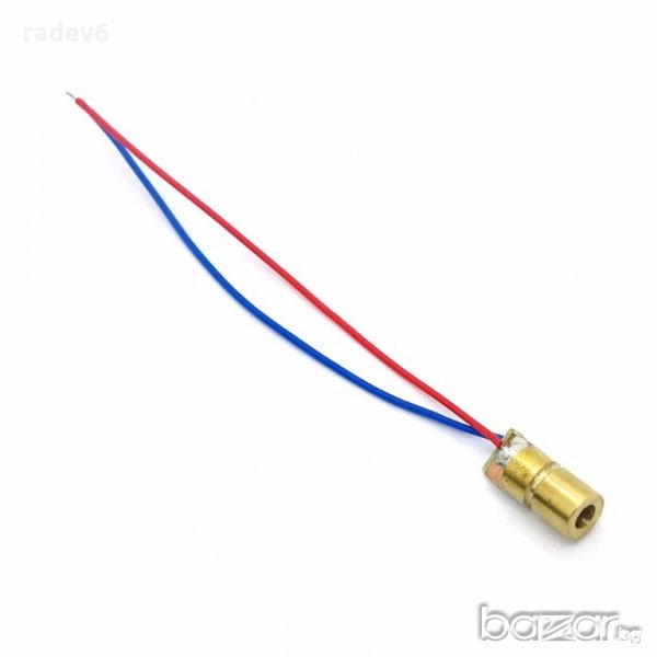 Лазер 5V, 650nm, 5mW, снимка 1