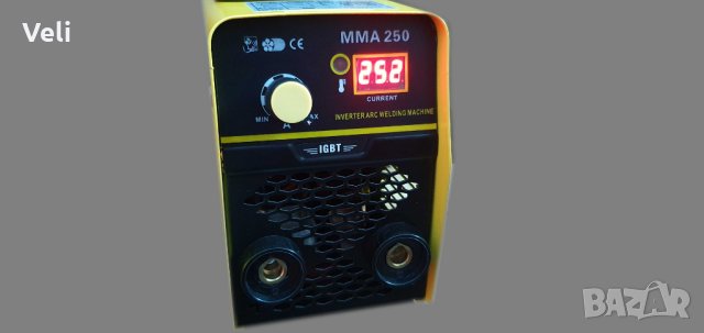 Инверторен електрожен ММА 250 нов, снимка 2 - Други машини и части - 26175733