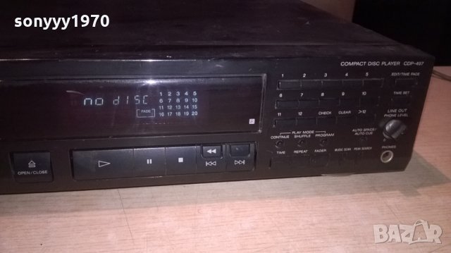 pioneer cdp-497-за ремонт/части, снимка 5 - Ресийвъри, усилватели, смесителни пултове - 23520567