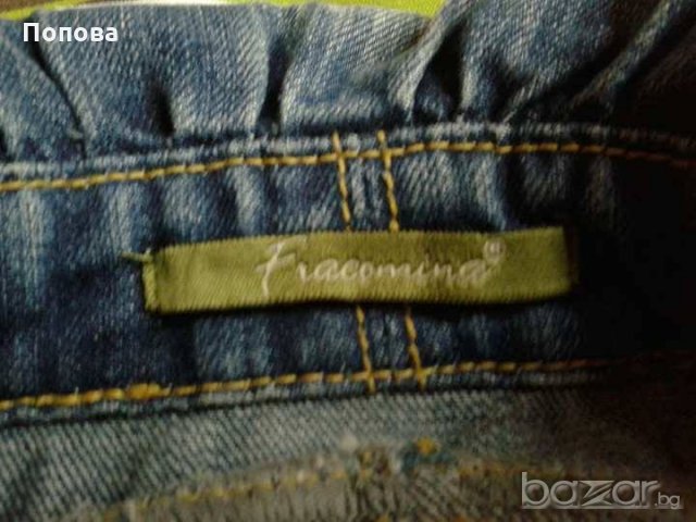 Промо ! "Fracomina'оригинал уникално яке деним, снимка 10 - Якета - 19437767