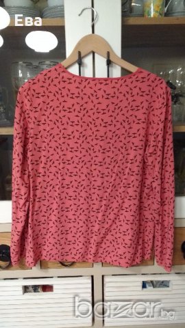 Красива италианска блуза Susy Mix, 100% вискоза, размер L/XL, снимка 2 - Ризи - 19202583