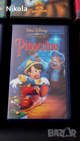 VHS видео касетки с анимация  BIANCANEVE E I SETTE NANI, снимка 6 - Анимации - 24954635