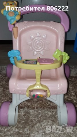 Fisher price уокър проходилка, снимка 2 - Проходилки - 25542162