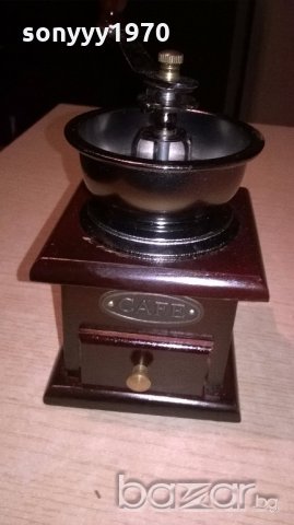 ретро мелница-15х10х10см-внос франция, снимка 7 - Антикварни и старинни предмети - 20049355