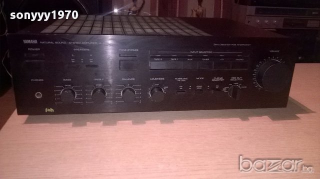 yamaha a-520 stereo amplifier-390w-внос швеицария, снимка 6 - Ресийвъри, усилватели, смесителни пултове - 17421238