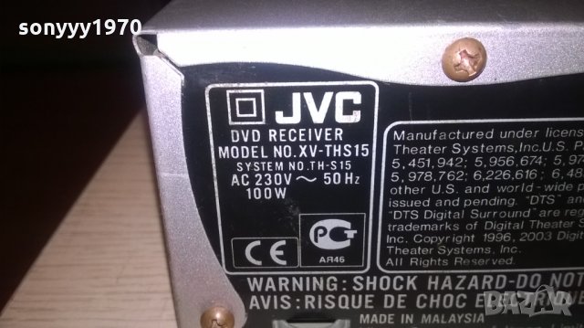 jvc xv-ths15 dvd rds receiver-6 chanel-внос швеицария, снимка 15 - Ресийвъри, усилватели, смесителни пултове - 24504003