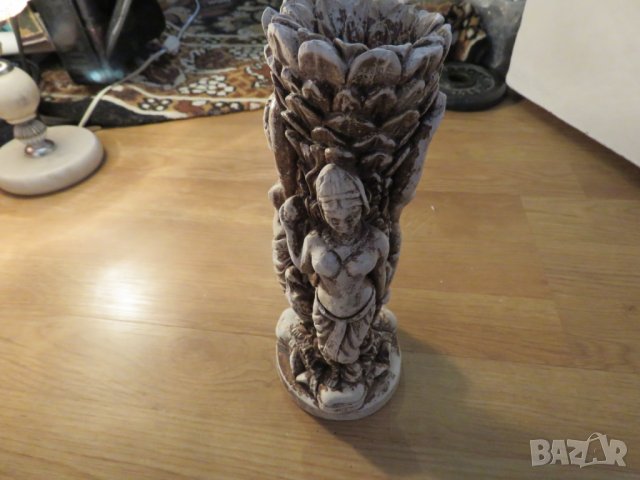 Стар свещник с голи богини, еротика 18 + - за екзотична обстановка във вашия дом офис, вила., снимка 5 - Декорация за дома - 25056830