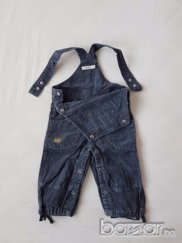Name It, джинсов гащеризон за момче,074 см., снимка 4 - Бебешки гащеризони - 14249597