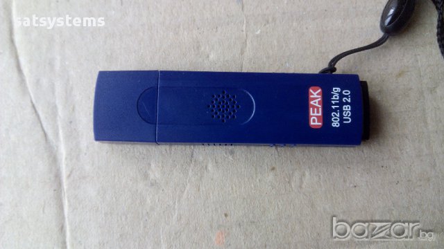 Peak 2 Wireless Lan USB Adapter 802.11 bg usb 2.0, снимка 1 - Мрежови адаптери - 16163873