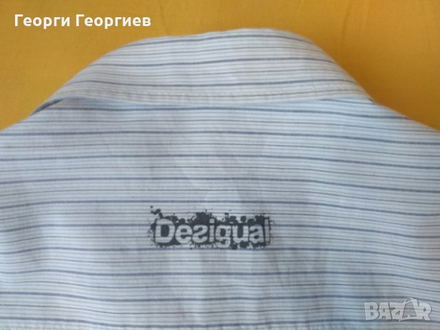 Мъжка риза Desigual/Дезигуал, 100% оригинал, снимка 7 - Ризи - 24481294