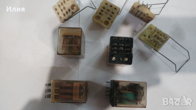 Релета с цокъл, снимка 4 - Резервни части за машини - 24604076