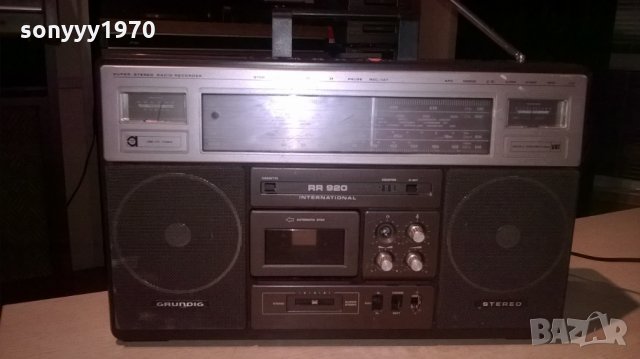 grundig typ rr920 international-made in uk-ретро машина-внос англия, снимка 15 - Ресийвъри, усилватели, смесителни пултове - 22670491