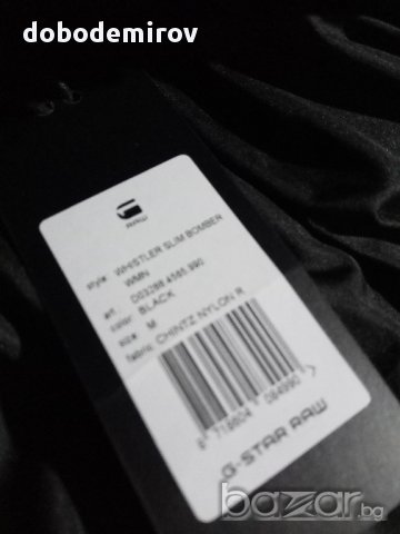 Ново яке G-STAR RAW Whistler Slim Bomber, оригинал, снимка 12 - Якета - 17055664