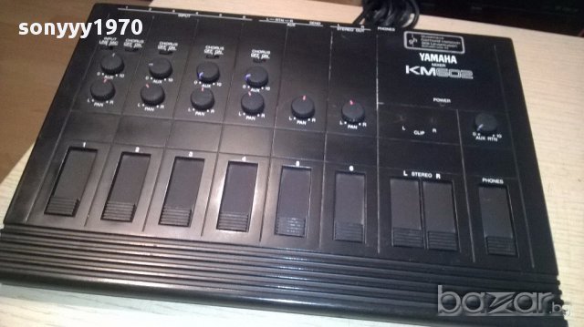 Yamaha km602 made in japan-mixer-внос швеицария, снимка 10 - Ресийвъри, усилватели, смесителни пултове - 16067255