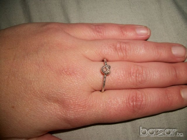 Сребърен пръстен, снимка 2 - Пръстени - 19816099