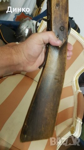 Старинен арбалет от18век оригинал., снимка 11 - Антикварни и старинни предмети - 22171429
