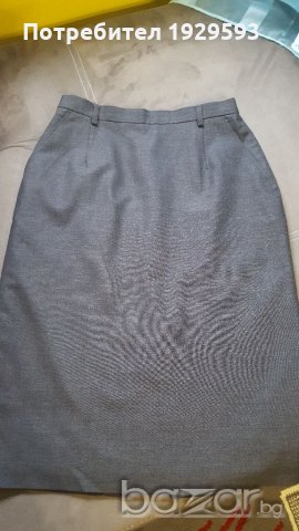 Сива пола, снимка 2 - Поли - 21323245