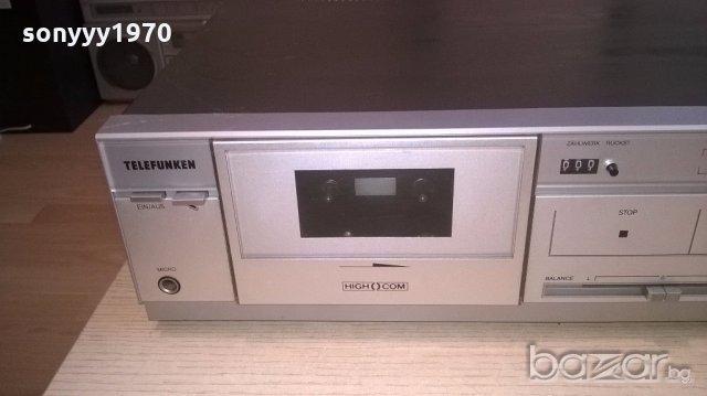 Telefunken hc800 stereo deck-внос швеицария, снимка 10 - Ресийвъри, усилватели, смесителни пултове - 18477883