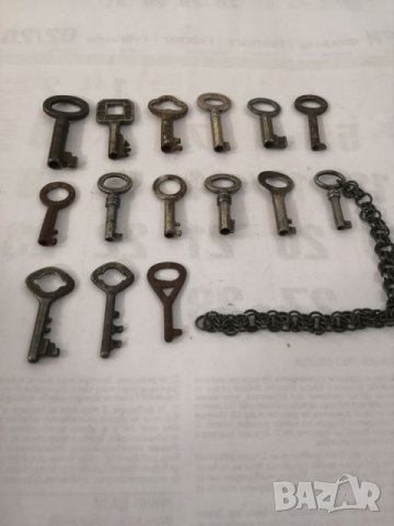 Лот стари кухи ключета. , снимка 7 - Колекции - 25479935