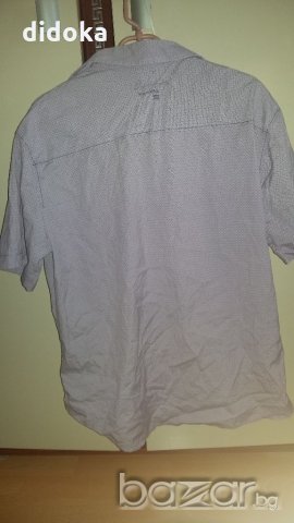 лилава мъжка риза м размер, снимка 4 - Ризи - 20613968