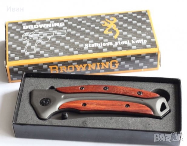 Ловен нож”BROWNING”, снимка 12 - Ножове - 23896675