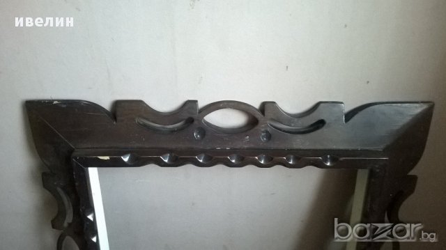 ажурна дървена рамка с подрамка, снимка 2 - Други - 17533561