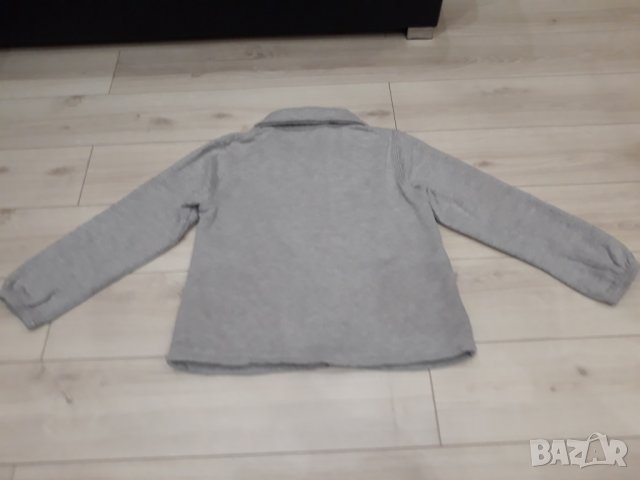 Детско сиво горнище за момиче марка Tom Tailor, снимка 2 - Детски якета и елеци - 23570053