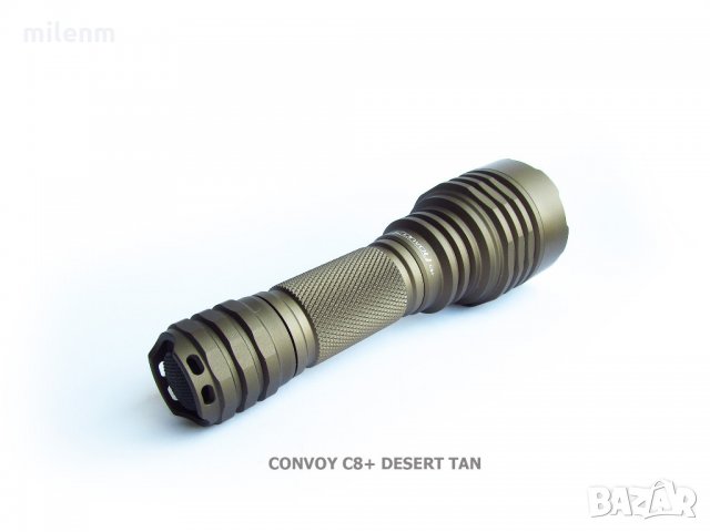 Модифициран фенер CONVOY C8 и С8+ до 1000 метра по ANSI, снимка 4 - Екипировка - 18351633