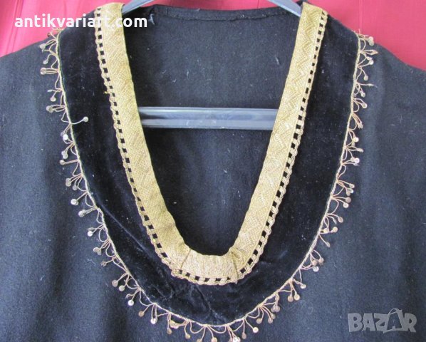 19 век Дамска Носия фолк арт златна сърма, снимка 2 - Други ценни предмети - 24603452