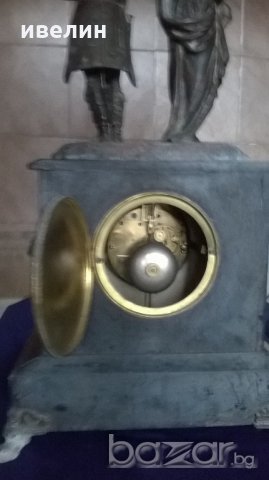 стар каминен часовник от края на 19 век, снимка 7 - Антикварни и старинни предмети - 20092473