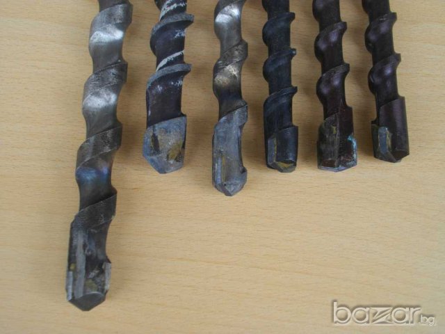 Лот от 6 бр. свредла за бетон двуканални нови, снимка 5 - Други инструменти - 7969346