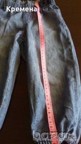 детски летни дънки унисекс, снимка 3 - Бебешки дънки - 18182737