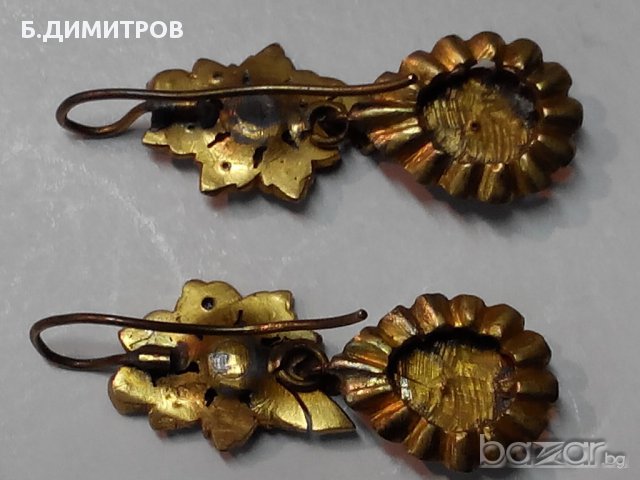 Старинни дамски обици, снимка 13 - Обеци - 12389214