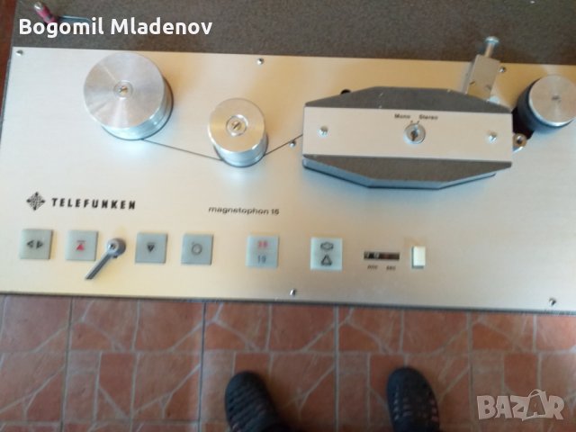 Telefunken M15 1/4" Analogue Mastering Tape Recorder, снимка 2 - Аудиосистеми - 25167949