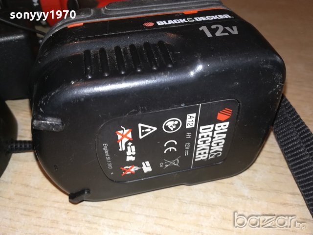 black & decker-с 2 батерии и зарядно-внос швеицария, снимка 11 - Други инструменти - 20549551