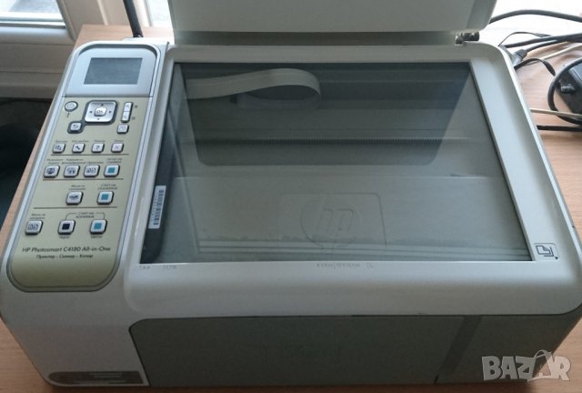 Принтер скенер и копир HP Photosmart C4180 , снимка 4 - Принтери, копири, скенери - 22467445