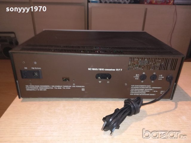 rft sc1800-deck/receiver-ретро машина-внос швеицария, снимка 14 - Ресийвъри, усилватели, смесителни пултове - 21305724