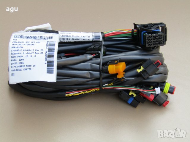  кабелаж от газов инжекцион BRC32 с OBD II за 4цел , снимка 2 - Части - 22183747