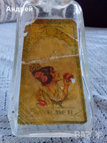 Шише от одеколон КАРМЕН, снимка 2 - Антикварни и старинни предмети - 22342663