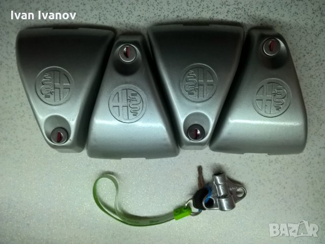 Оригинални капачки за напречни греди, багажник, за Алфа Ромео 156, без рейлинг