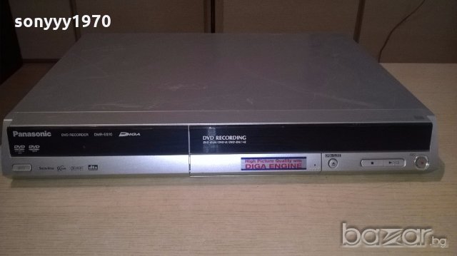 поръчано-panasonic dmr-es10 dvd recorder-за ремонт, снимка 2 - Ресийвъри, усилватели, смесителни пултове - 18414537