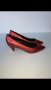 Кожени с ефект блясък червени обувки Jeffrey Campbell номер 39, снимка 3