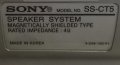 Алуминиеви SONY 5.0 _ SS-TS5 (x4) Front&Surr + SS-CT5 (x1) Center тонколони, ед. цени или комплект!, снимка 4