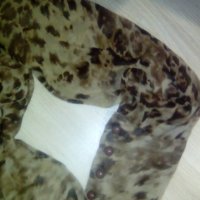 Ефирна риза леопардов принт, снимка 3 - Ризи - 24654768