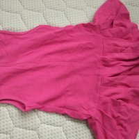 Розова рокличка  за 2 годишни госпожици, снимка 3 - Бебешки рокли - 23516411