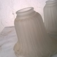 три стъкла за полилей,нощна лампа, снимка 2 - Настолни лампи - 24631620